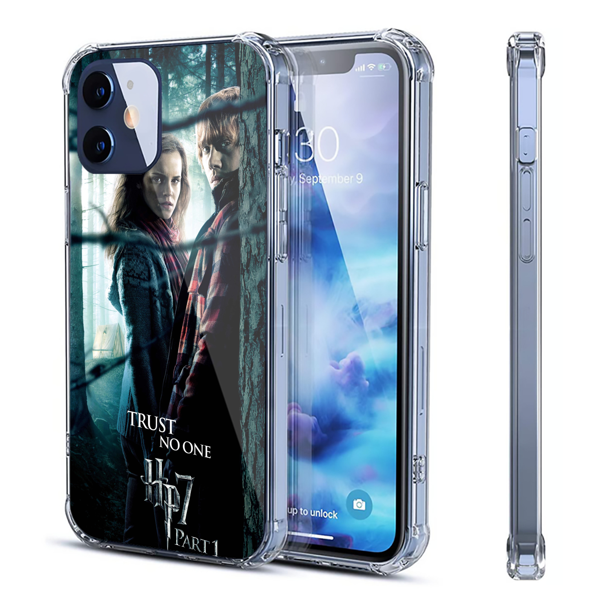 （画像用） Harry Potter ハリー・ポッターシリーズ 【iPhone 12シリーズ対応】透明スマホケース（クリアソフトケース）